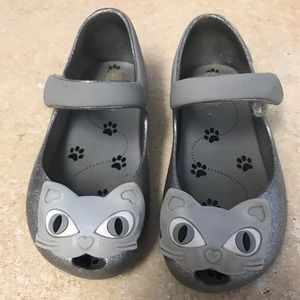 Mini Melissa Toddler Cat shoes size 9